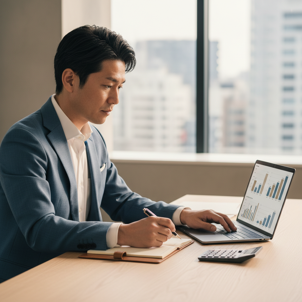 Claude Codeの料金プランを検討する経営者のイメージ